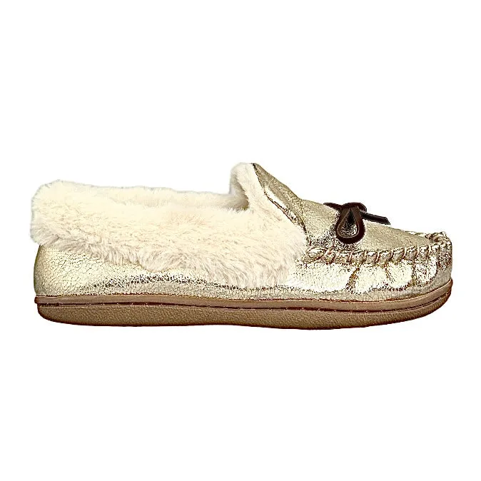 DORENDA Women's Moccasin Slippers Flat Loafers