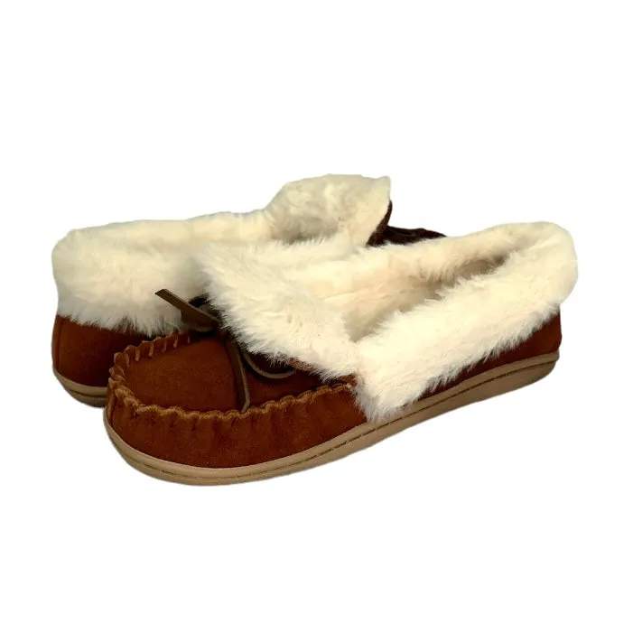 DORENDA Women's Moccasin Slippers Flat Loafers