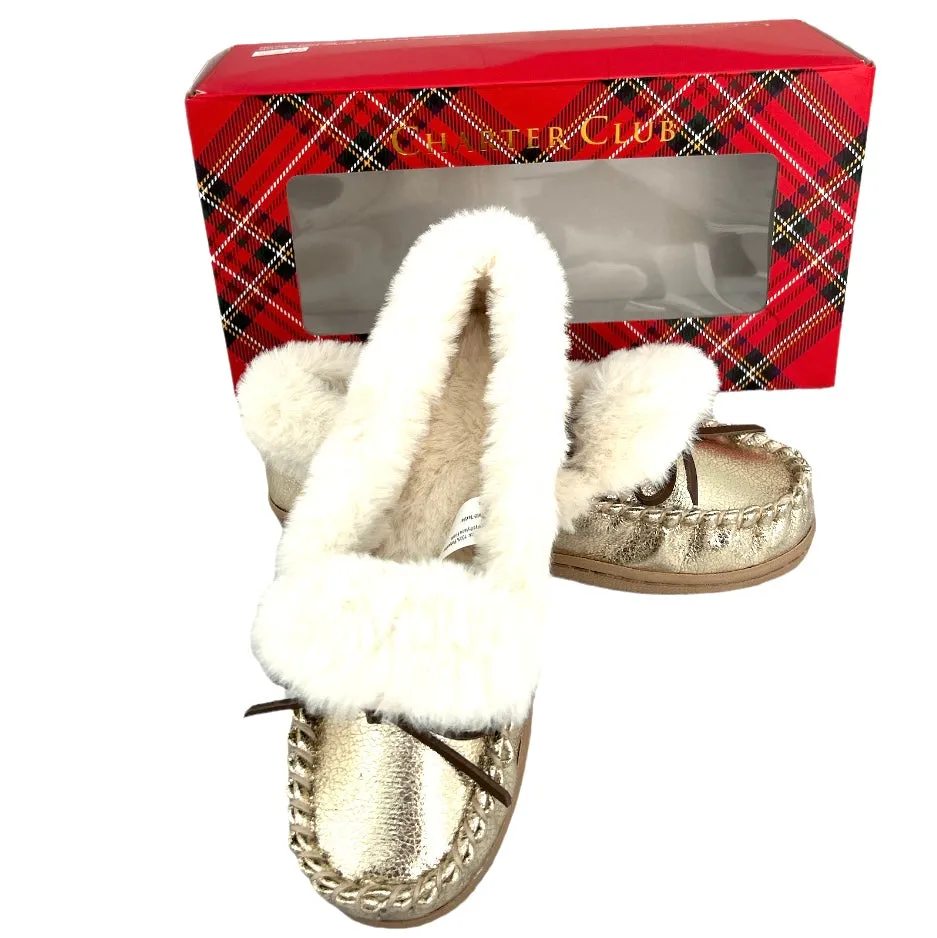DORENDA Women's Moccasin Slippers Flat Loafers