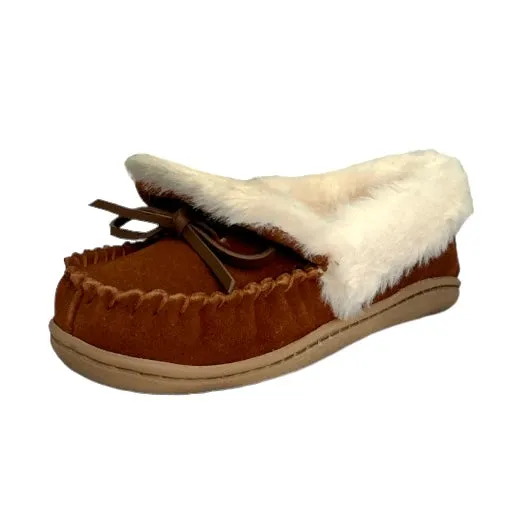 DORENDA Women's Moccasin Slippers Flat Loafers