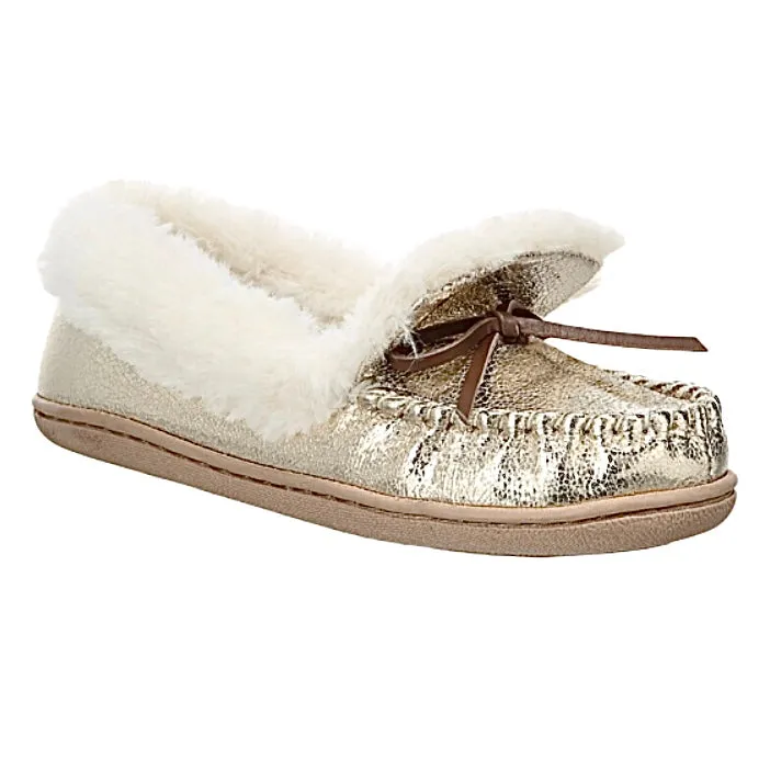 DORENDA Women's Moccasin Slippers Flat Loafers