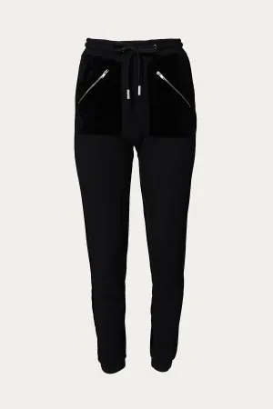 DUAL-FABRIC CARGO JOGGERS