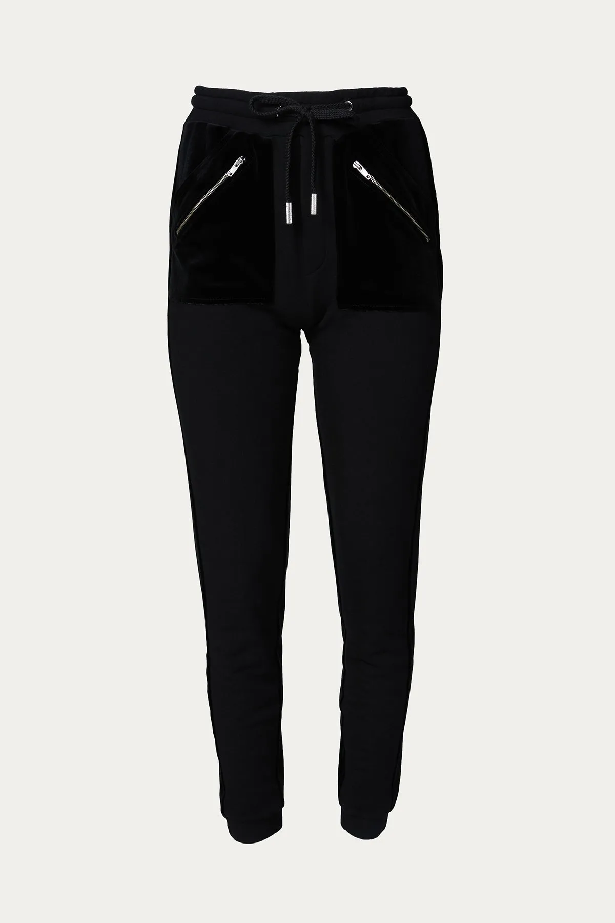 DUAL-FABRIC CARGO JOGGERS