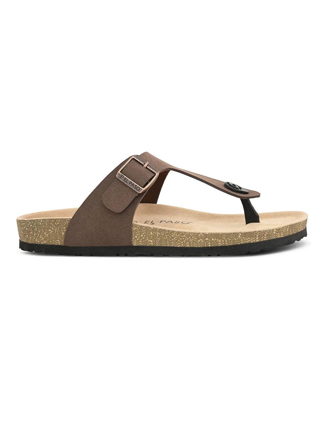 Elegant Khaki Suede Sandal For Men
