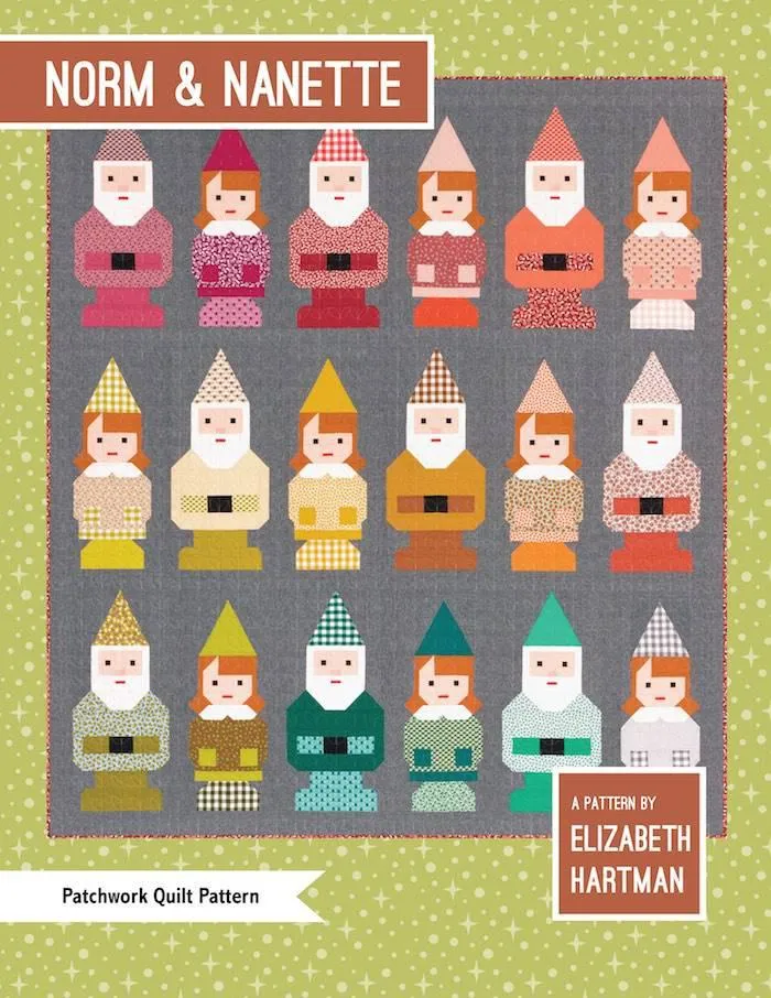 Elizabeth Hartman - Norm & Nanette - Quilt Pattern