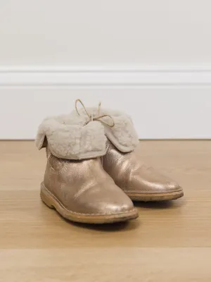 Emile   Ida Lined Metallic Boots