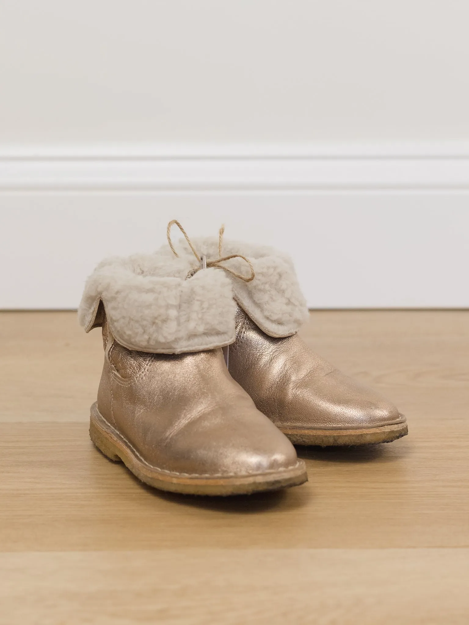 Emile   Ida Lined Metallic Boots