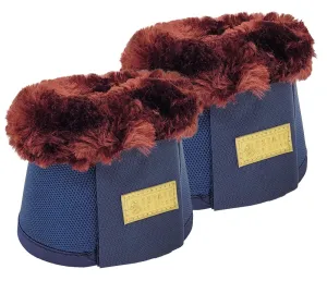 Estate Fleece Lined Over Reach Boots Burgandy