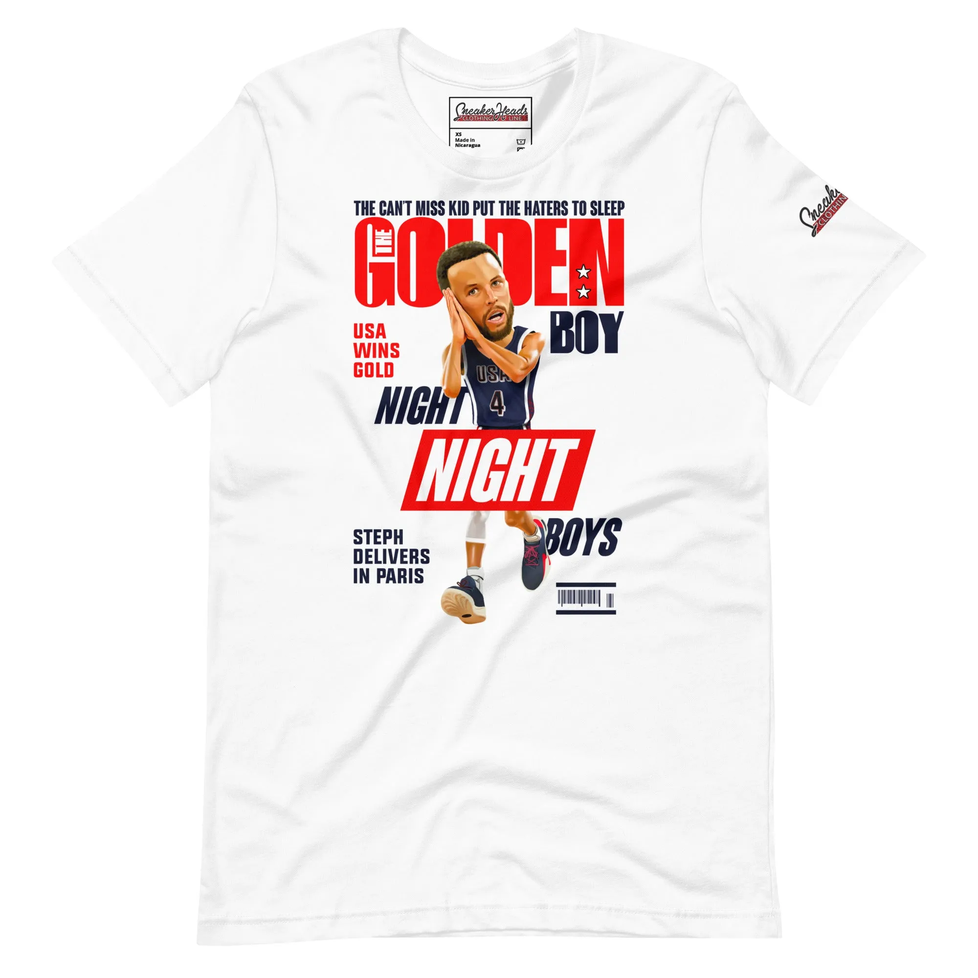 Exclusive "Night Night For Gold" LE t-shirt