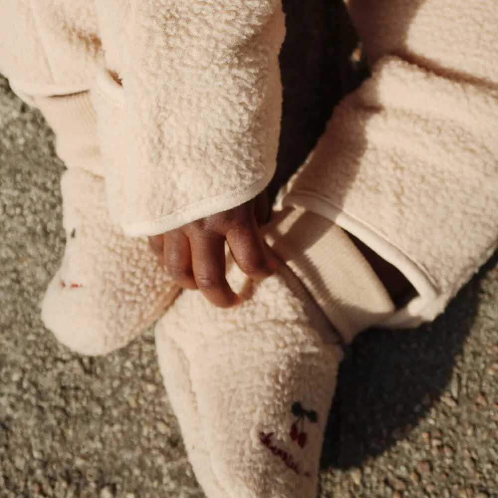 Fleece Baby Boots aus recyceltem Polyester GRS Modell: Safa