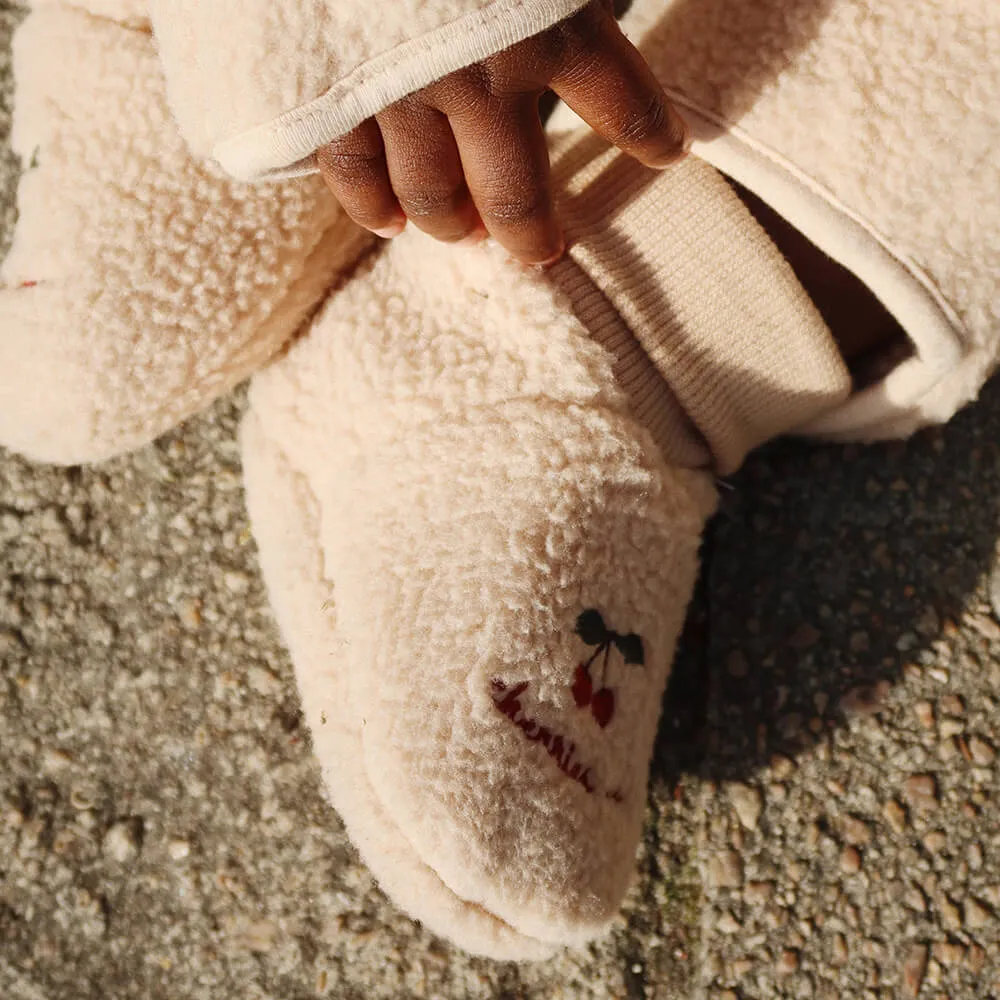 Fleece Baby Boots aus recyceltem Polyester GRS Modell: Safa