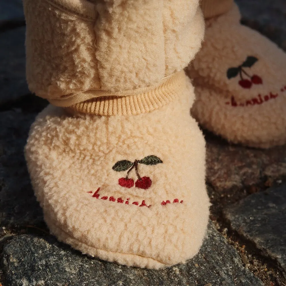 Fleece Baby Boots aus recyceltem Polyester GRS Modell: Safa