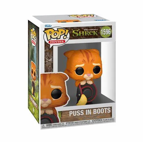 Funko  POP MOVIES SHREK Puss in Boots 1596