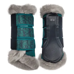 Glamour Brushing Boots Deep Green