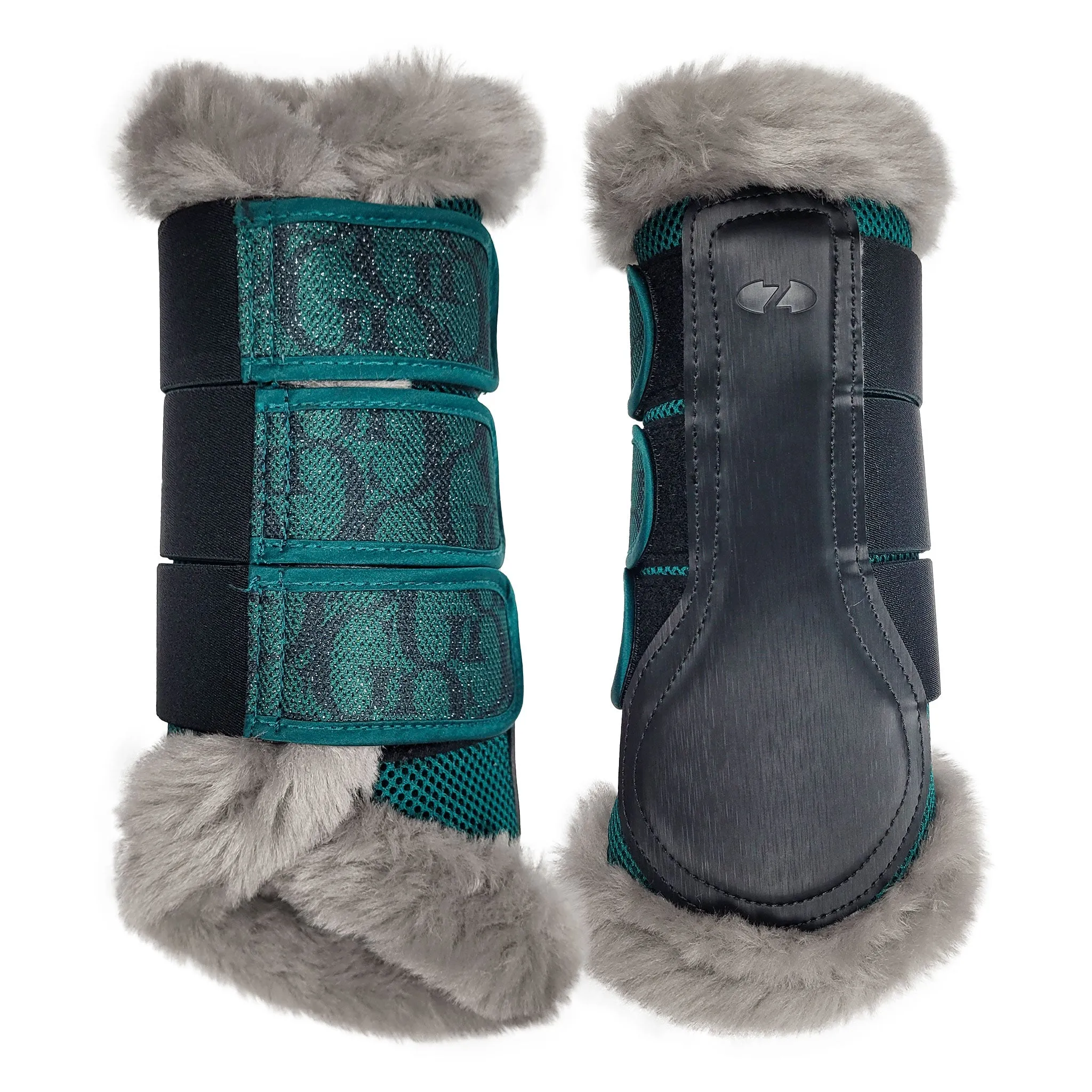 Glamour Brushing Boots Deep Green