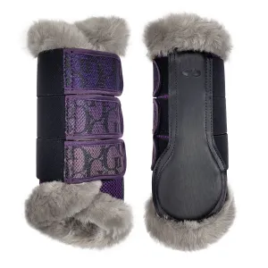 Glamour Brushing Boots Purple