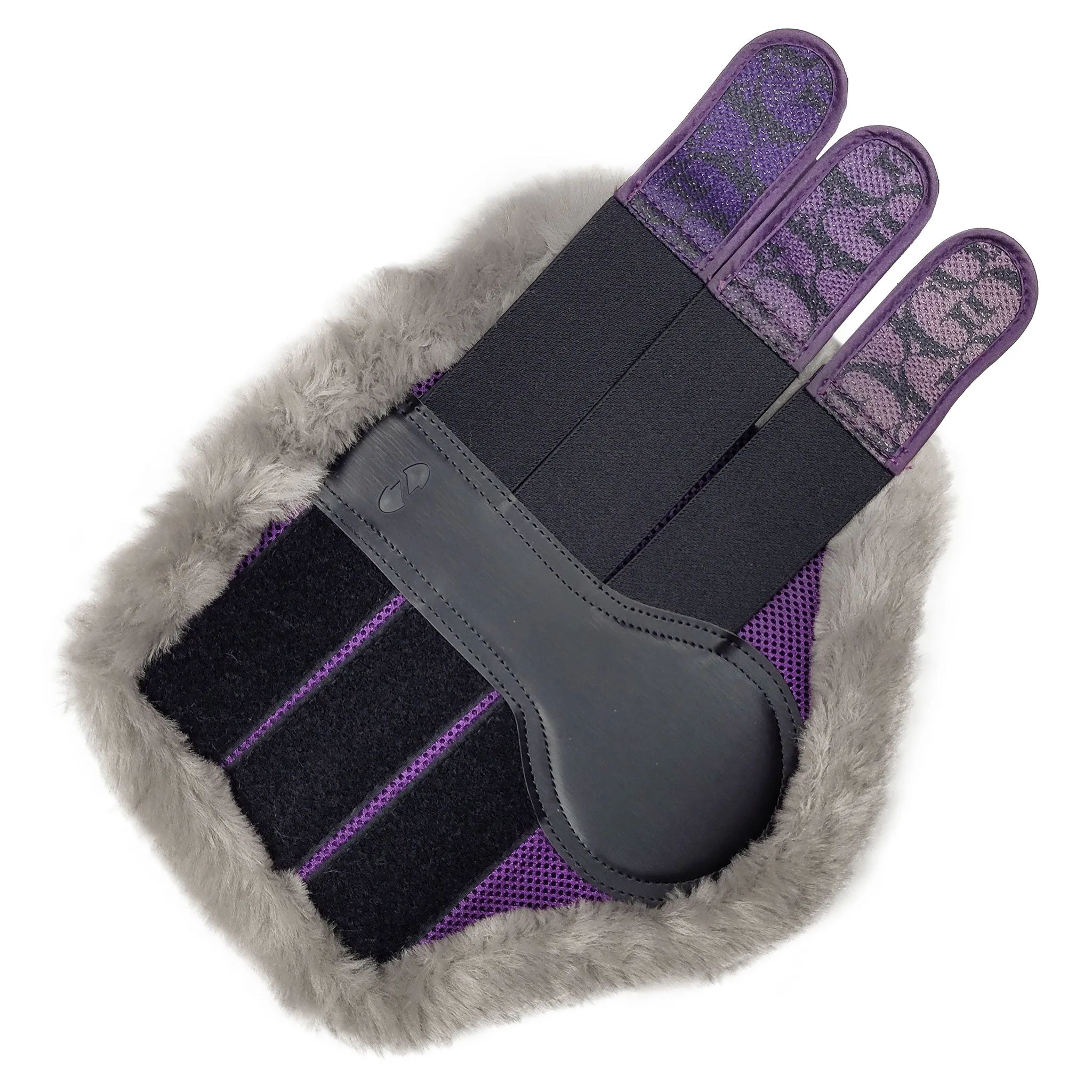 Glamour Brushing Boots Purple