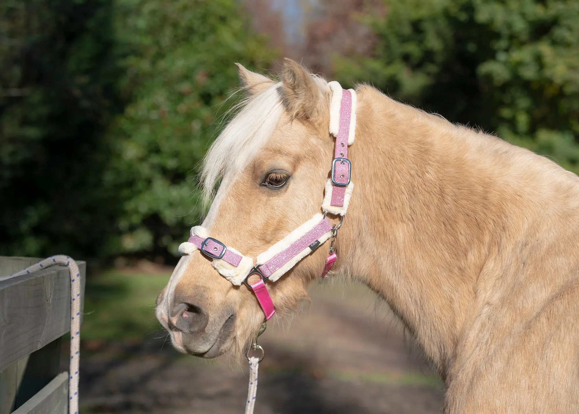 Glitter and Camo Fleece Halters