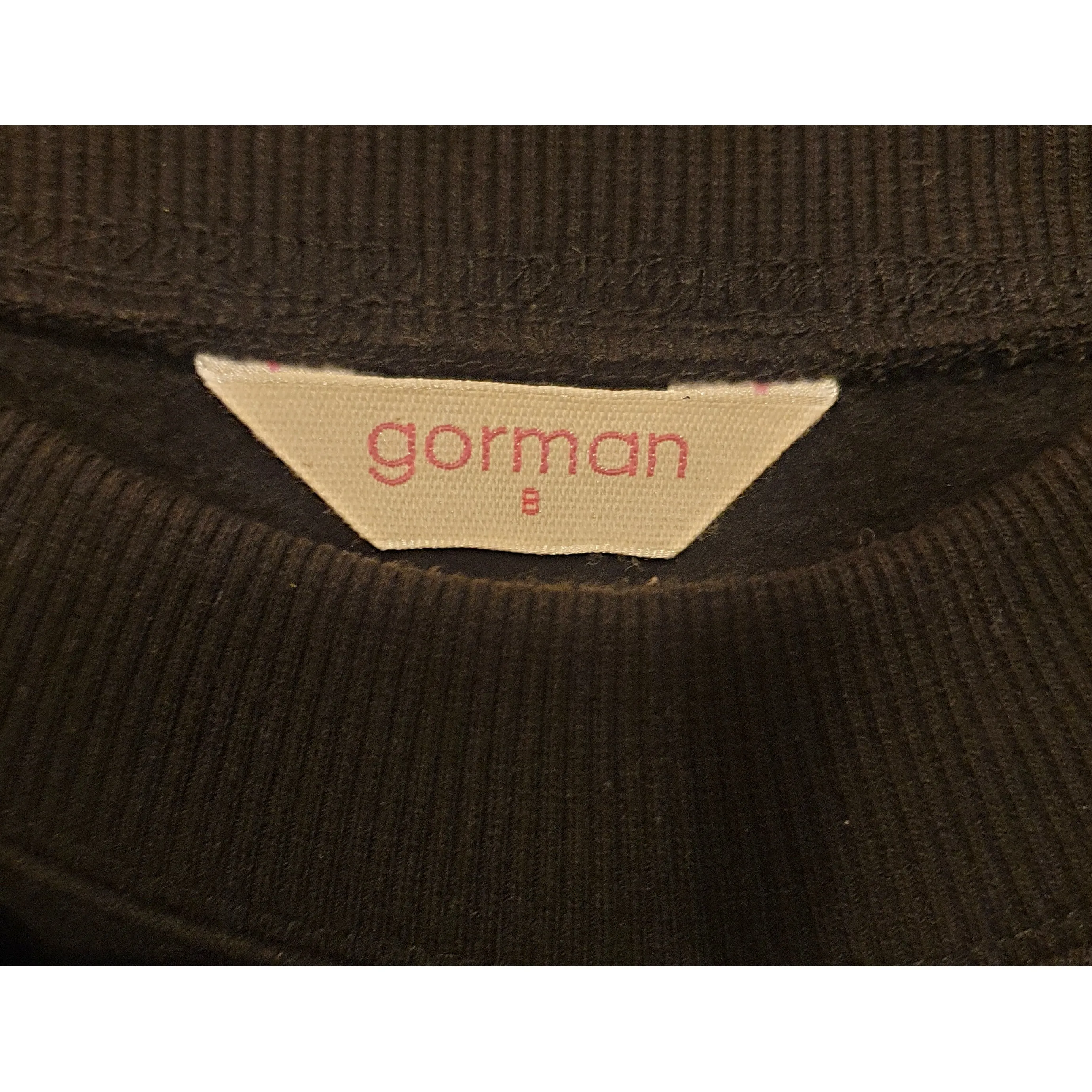 Gorman black jumper dress with black polka dots size 8 (very good condition)