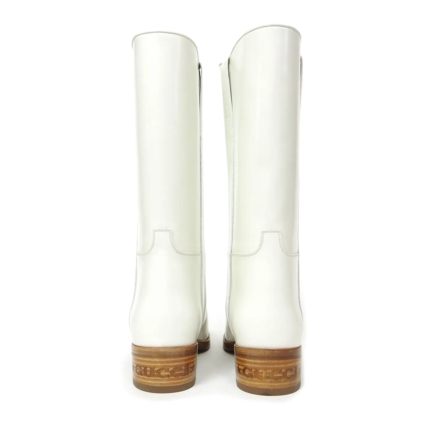 Gucci Leather Boots Size 10