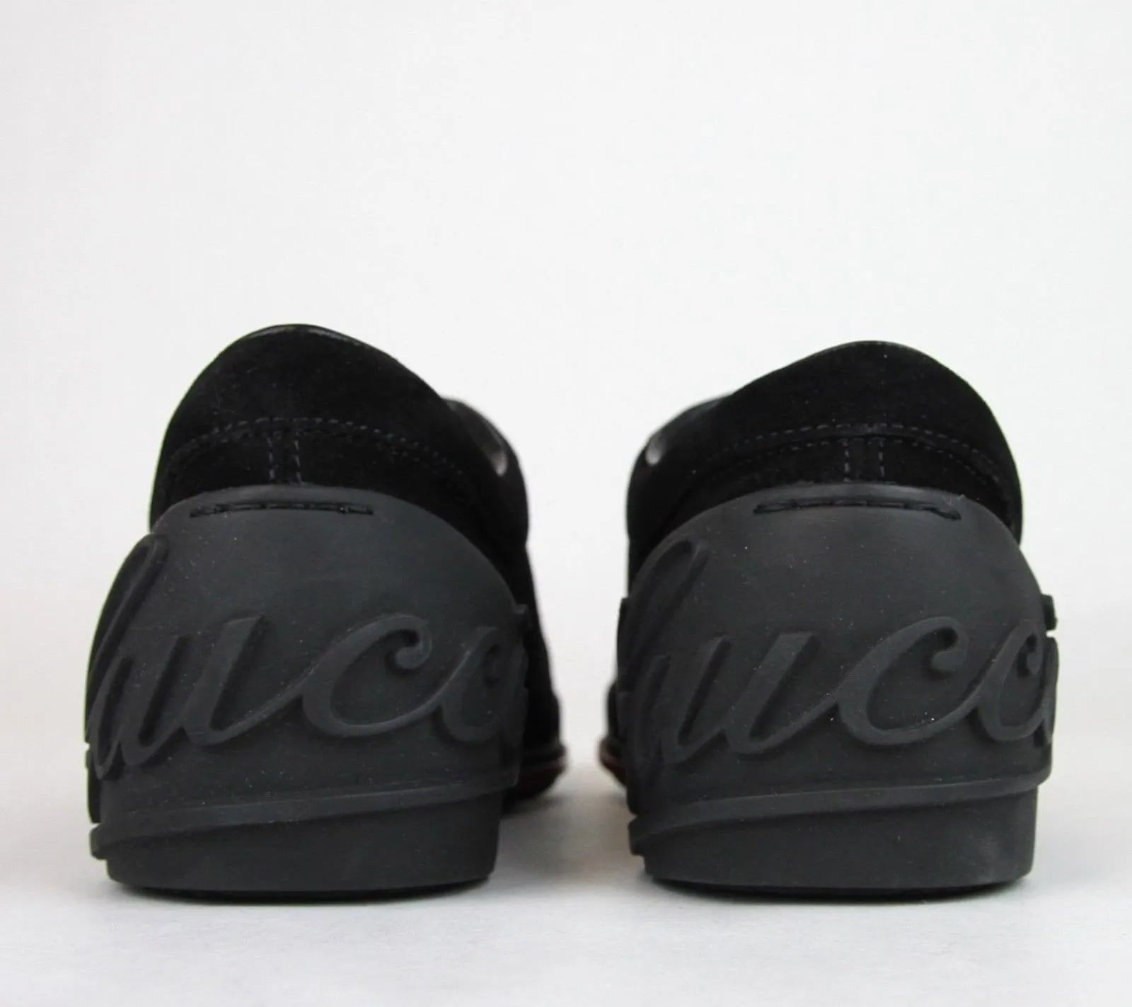 Gucci Sneakers - Gucci Women Black Sneakers Suede Trainer