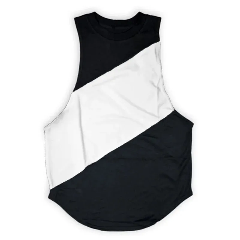 Gyms Clothing Bodybuilding Tank Top Men Fitness Singlet Sleeveless Shirt Cotton Muscle Guys Brand Undershirt for Boy Vest