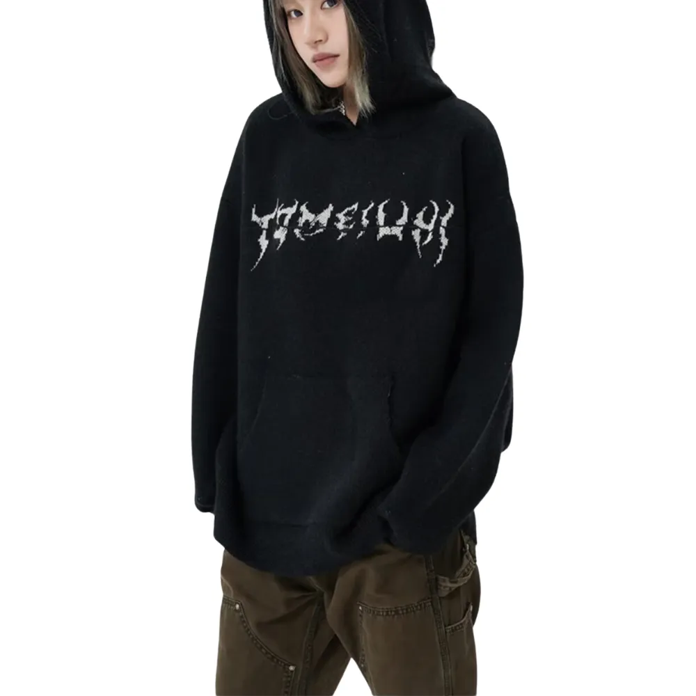 High Street Skeleton Patchwork Hoodie