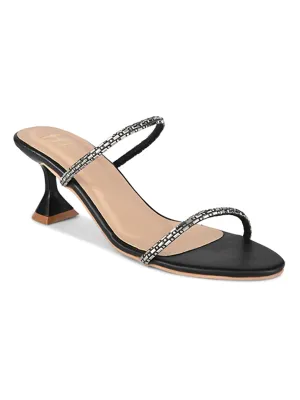 Hydes N Hues Black Heel Sandal For Women