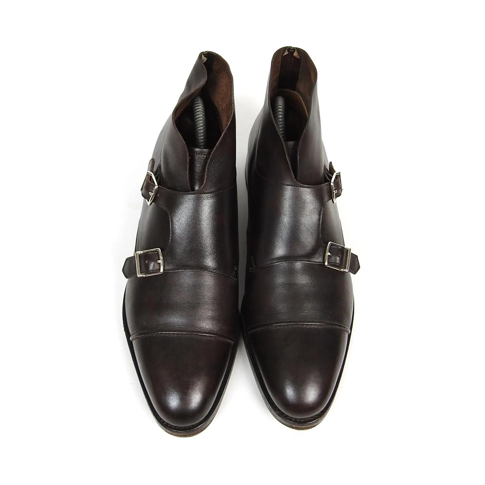 John Lobb Monk Strap Boots Size 9