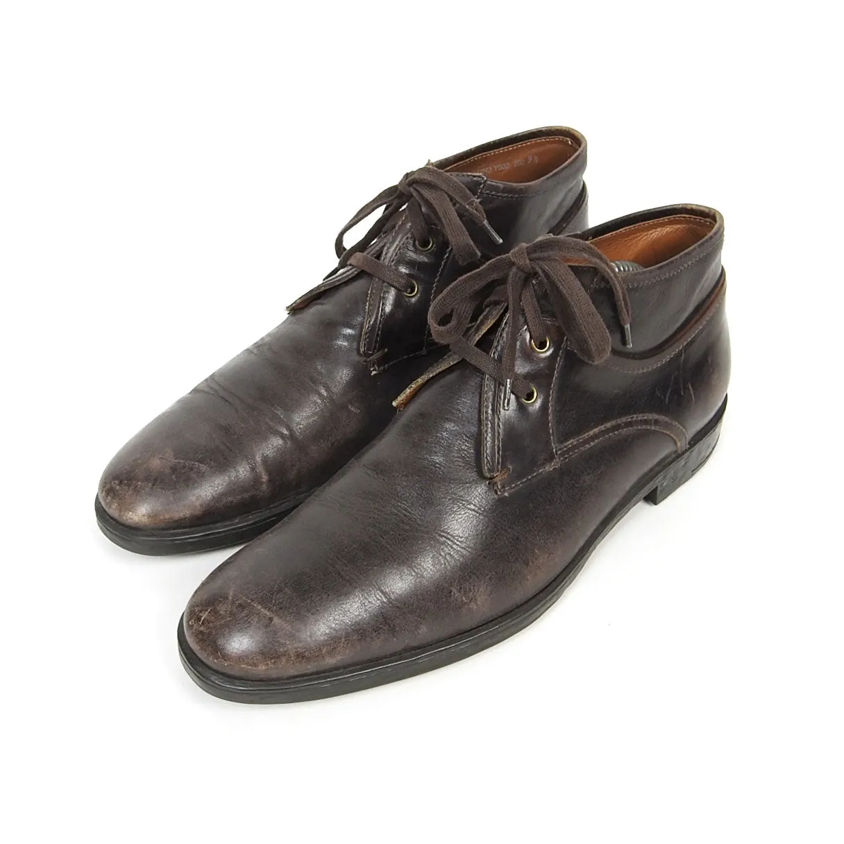John Varvatos Distressed Ankle Boots Size 10.5