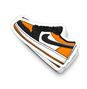Jordan 1 Low "Shattered" Sneaker Sticker