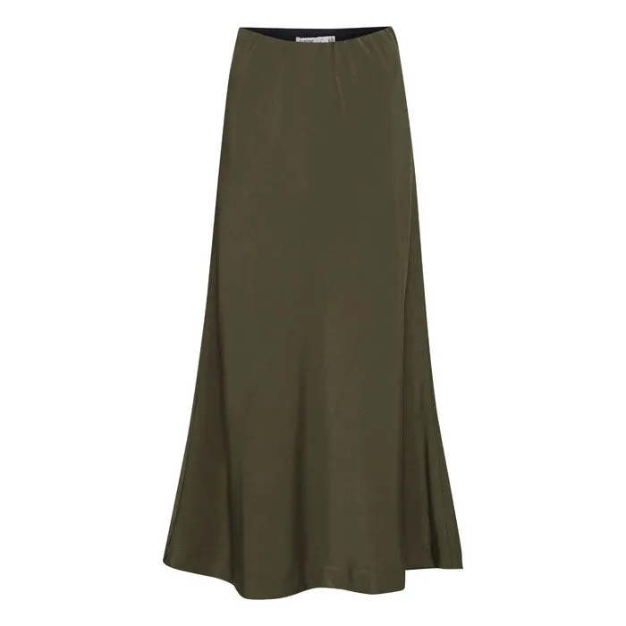 Jupe «Dolora» in olive night von b.young