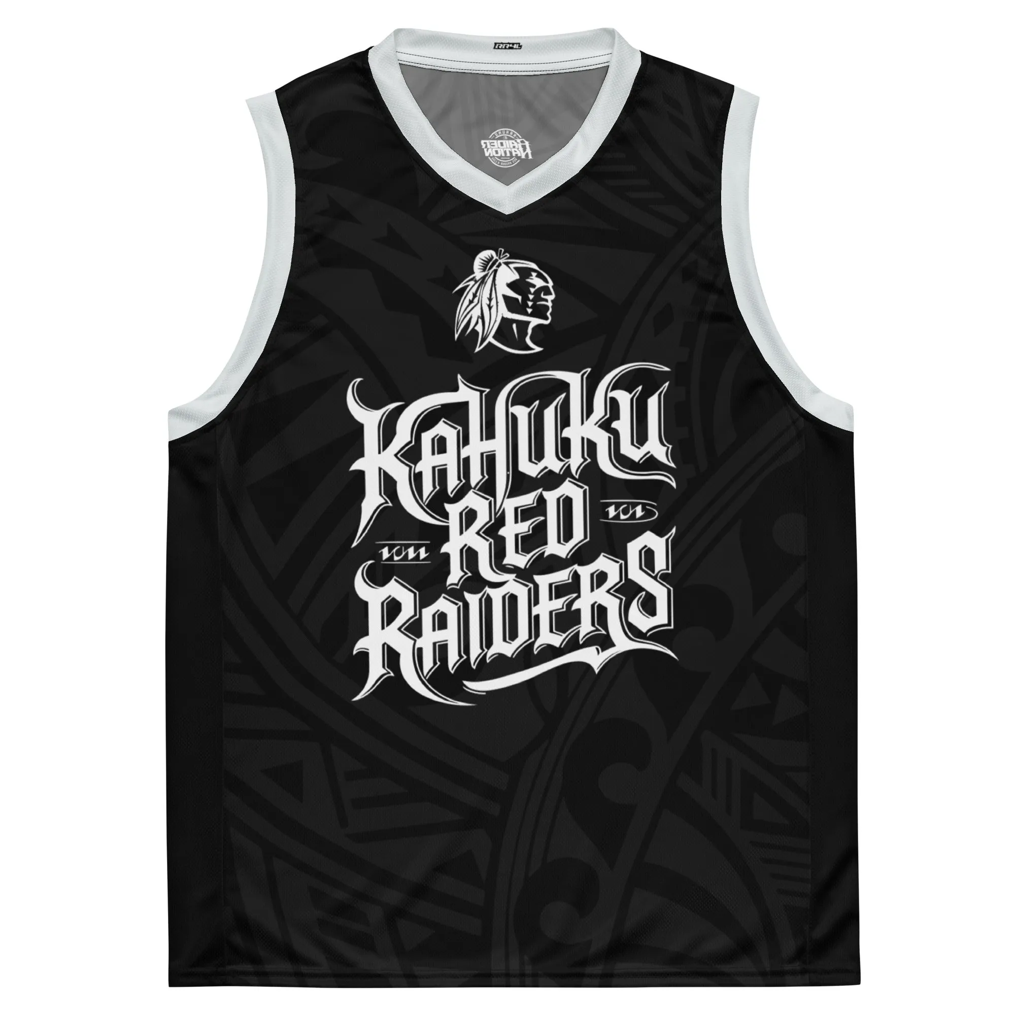 Kahuku Red Raiders 808 Black Basketball Jersey