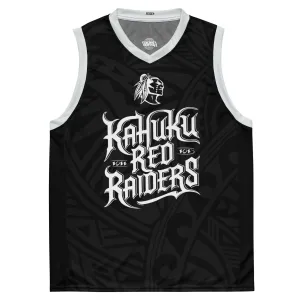 Kahuku Red Raiders 808 Black Basketball Jersey