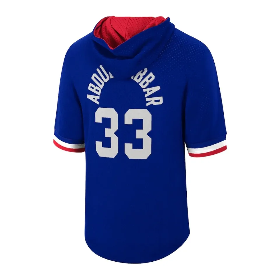 Kareem Abdul-Jabbar Western Conference Mitchell & Ness 1985 All-Star Game Name & Number Short Sleeve Hoodie - Royal