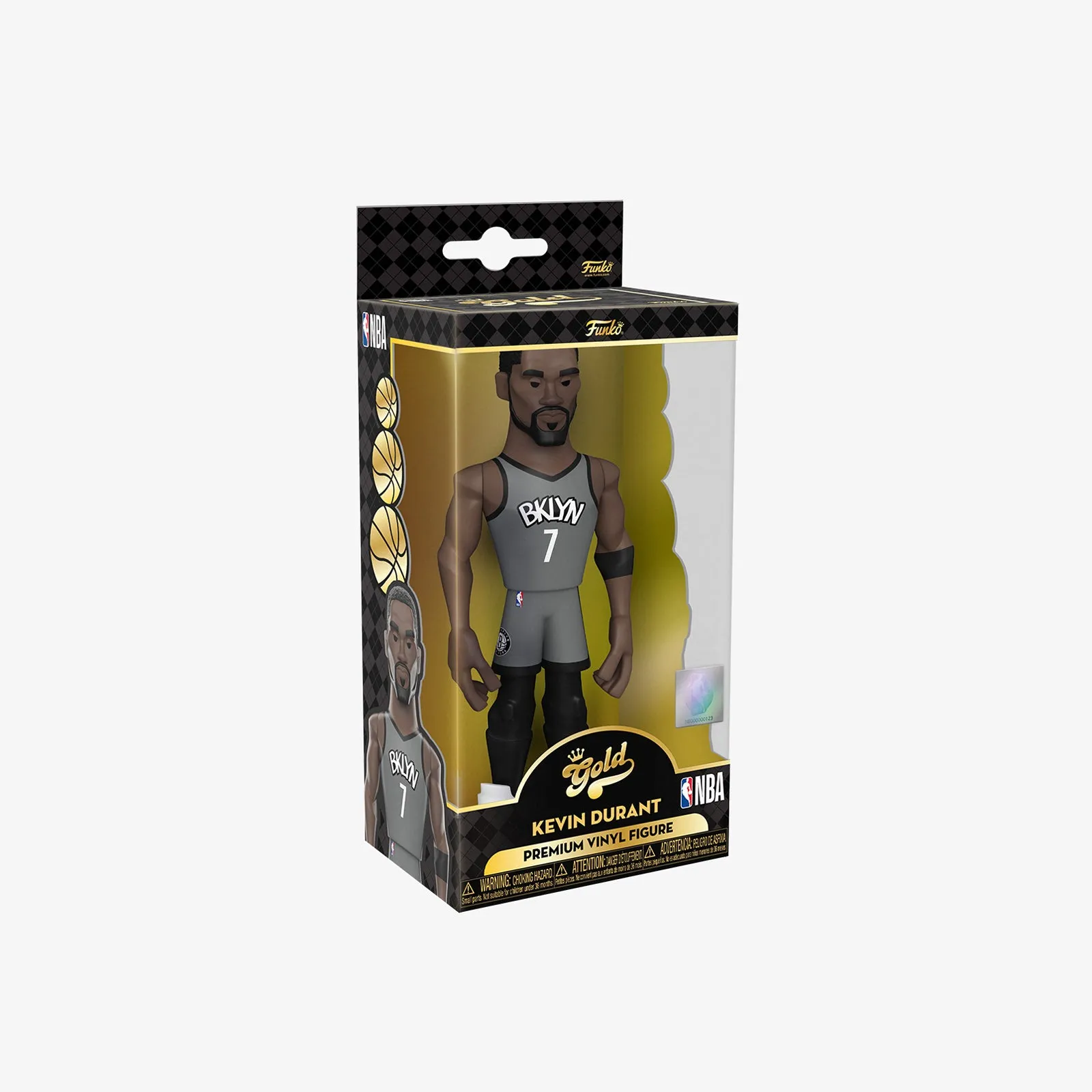 Kevin Durant Brooklyn Nets City Edition Mixtape NBA 5" Vinyl Gold
