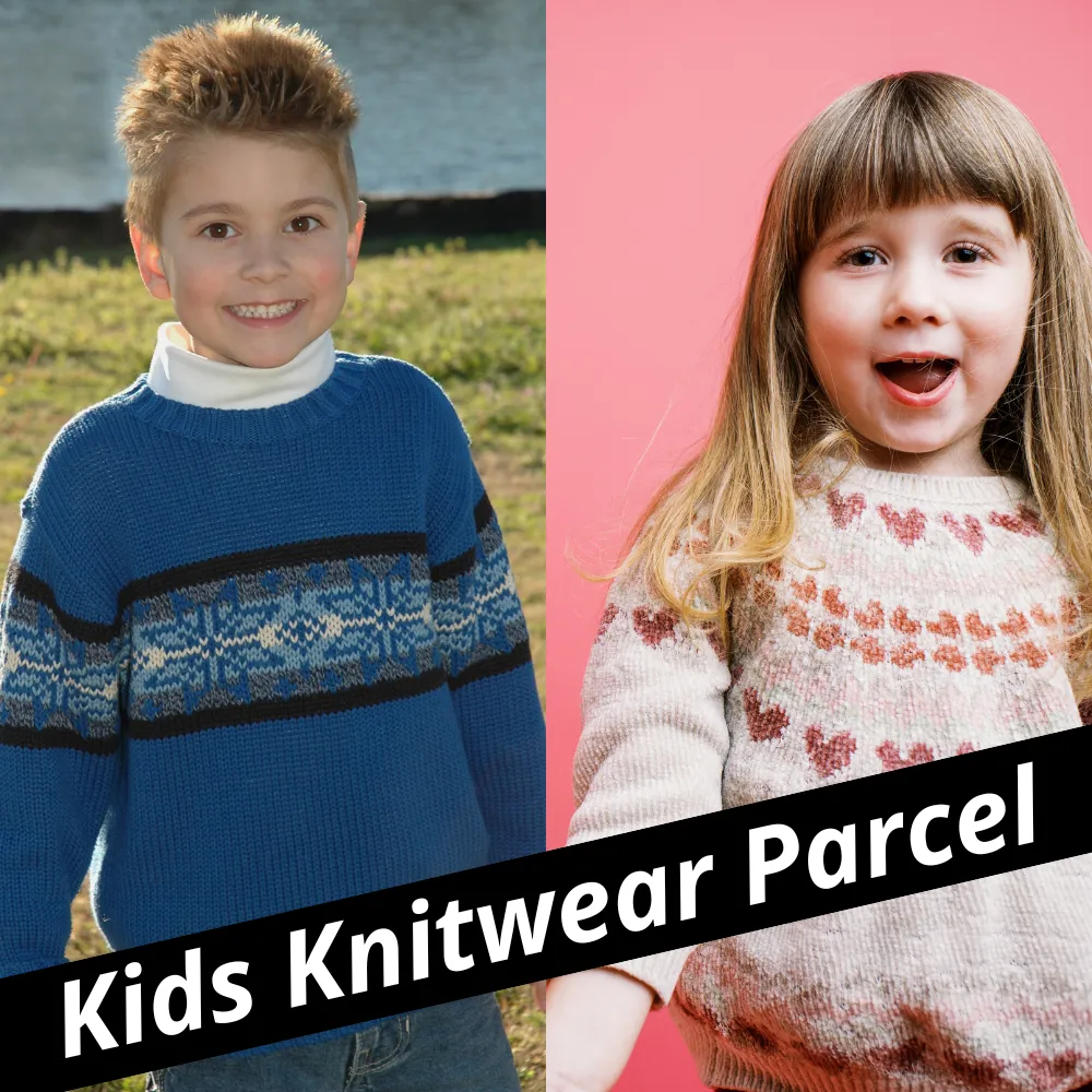 KIDS KNITWEAR MIXED PARCEL OF 60 ITEMS