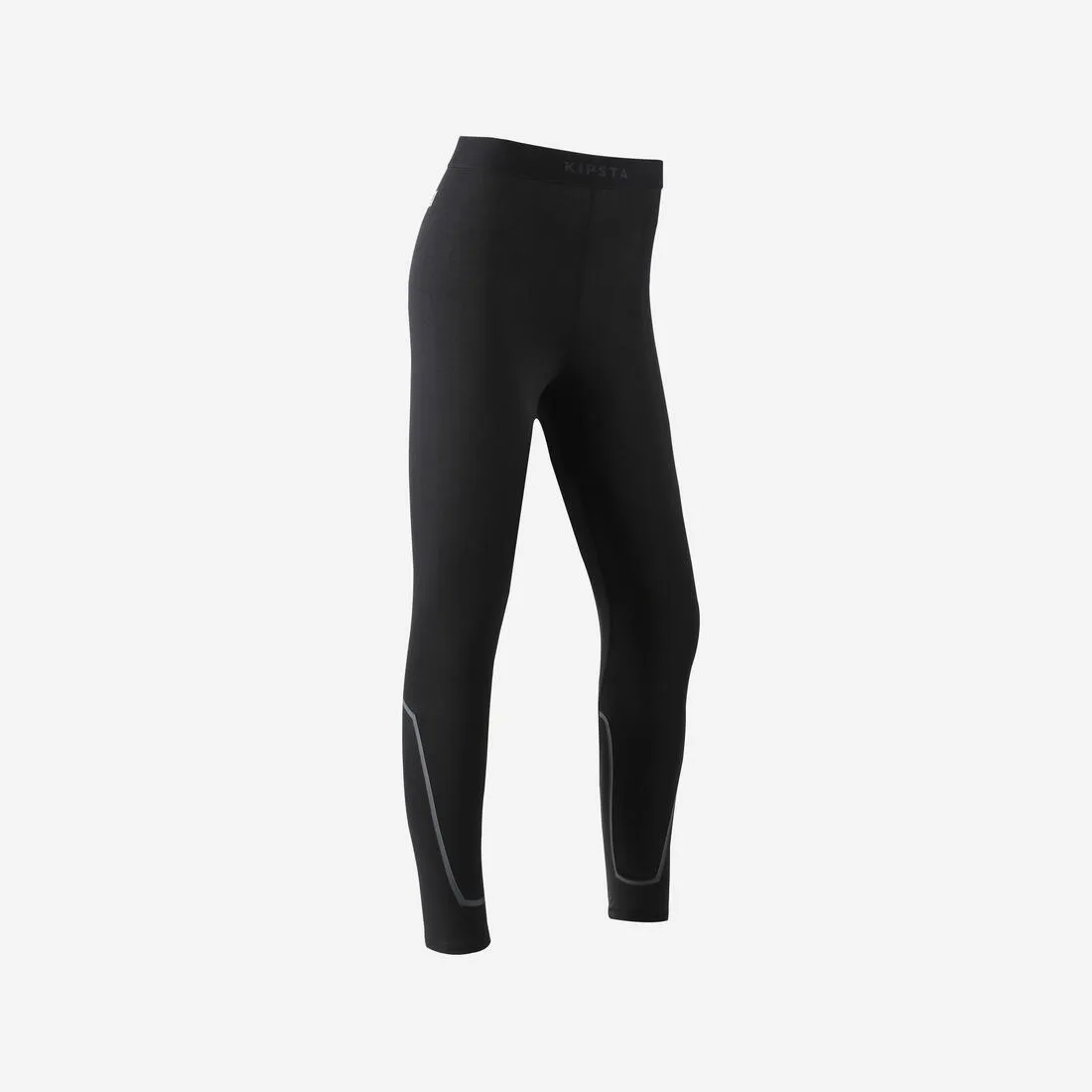 Kids' Thermal Base Layer Tights Keepcomfort 100 - Black