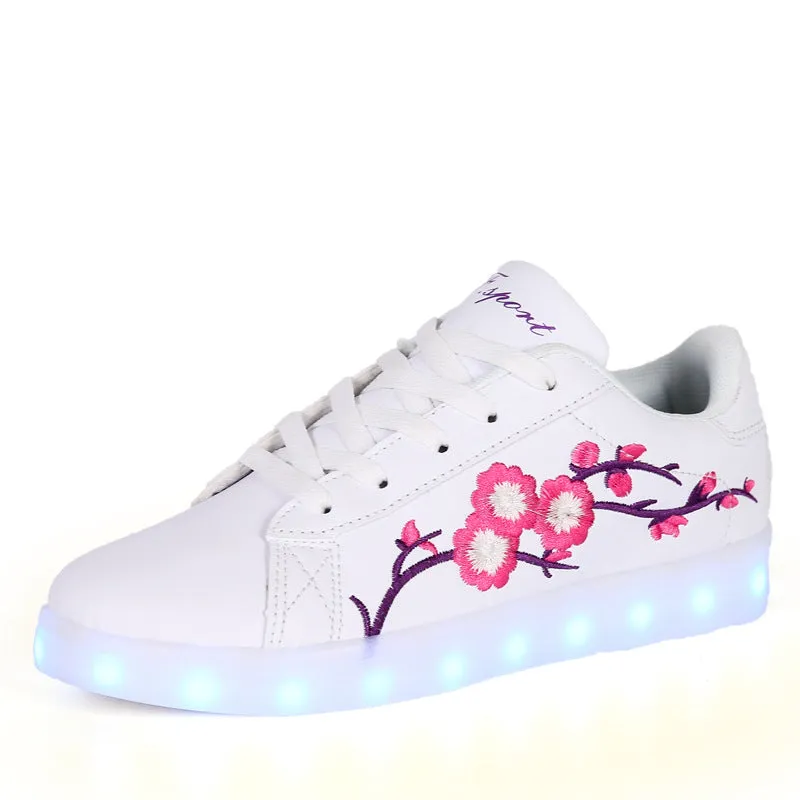 Ladies' LED Ight up sneakers