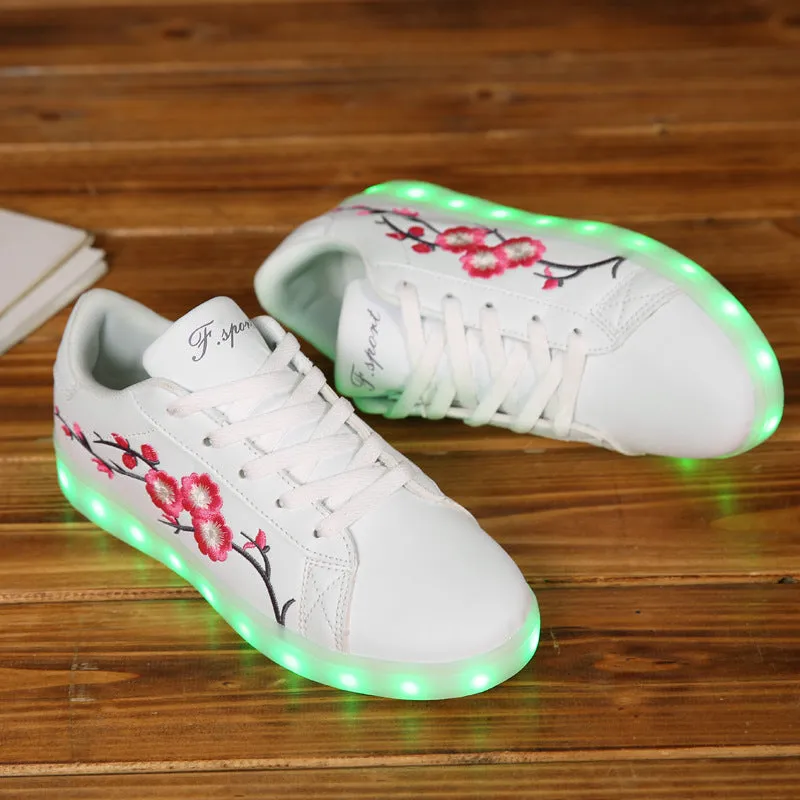 Ladies' LED Ight up sneakers