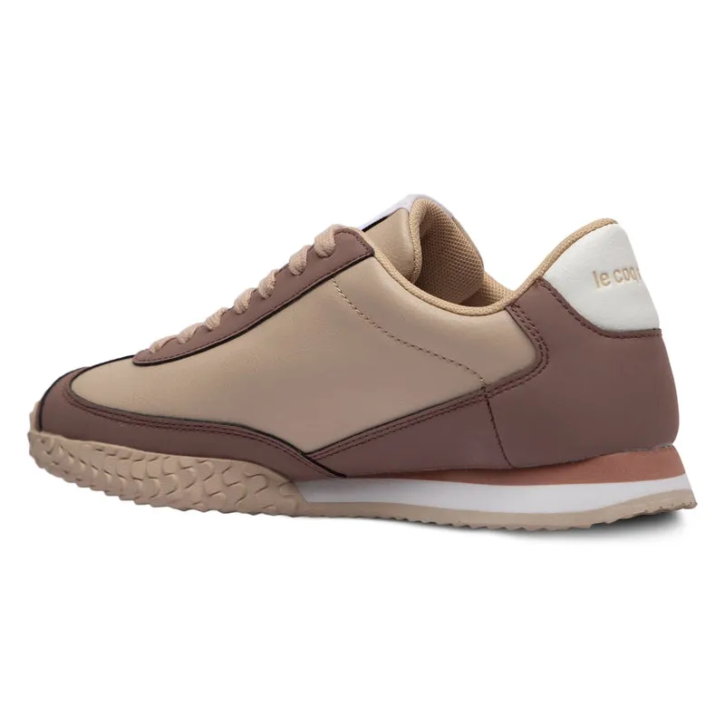 Le Coq Veloce PU Sneaker - Frappe Burlwood