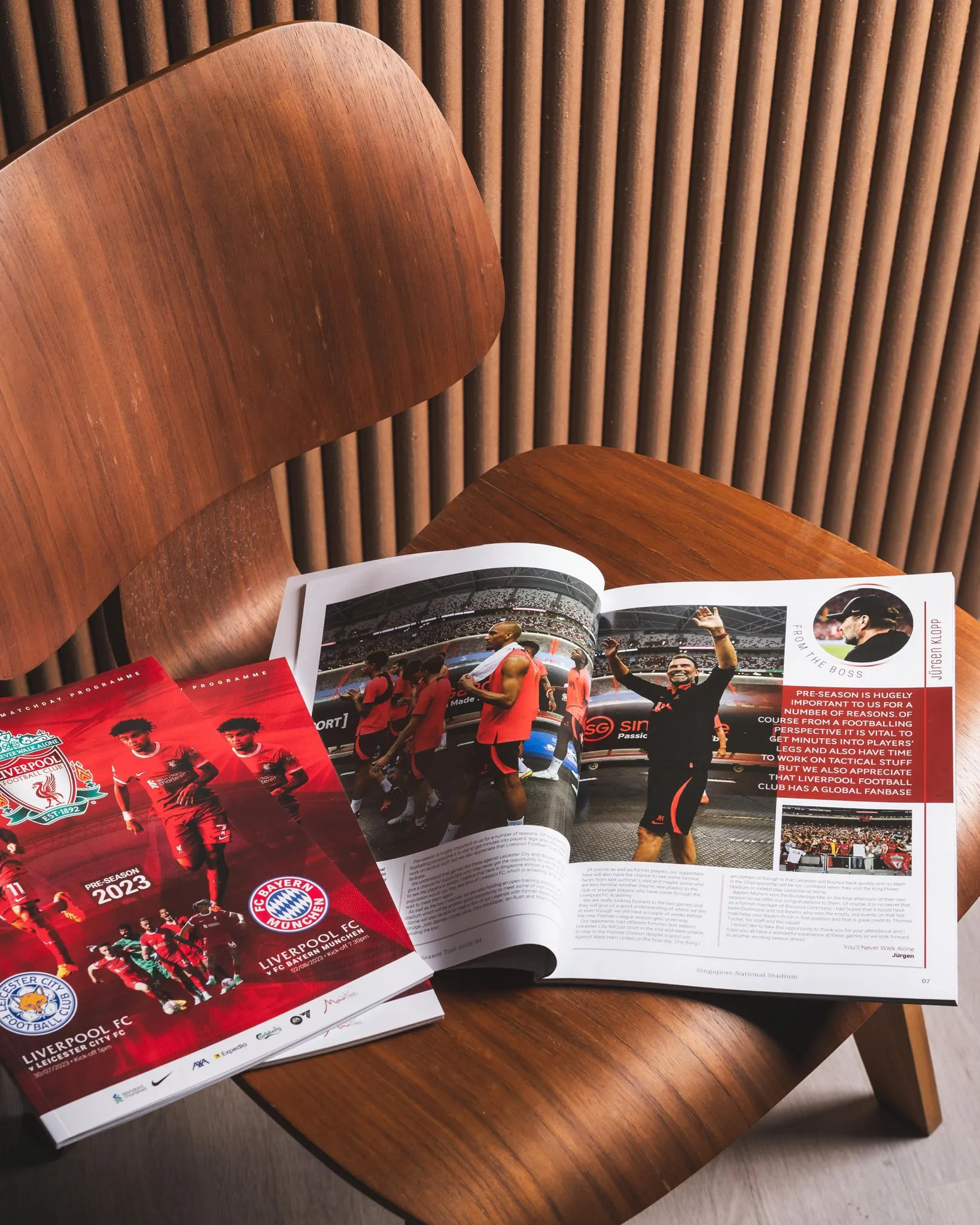 LFC Pre-Season 2023-24 Matchday Programme