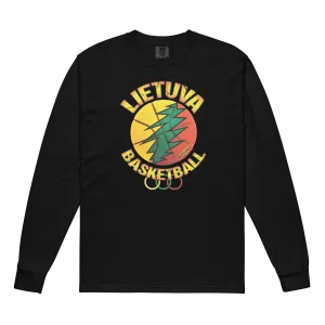 Lietuva Basketball - Men/Women Unisex Soft-Washed Comfort Cotton Long Sleeve T-Shirt
