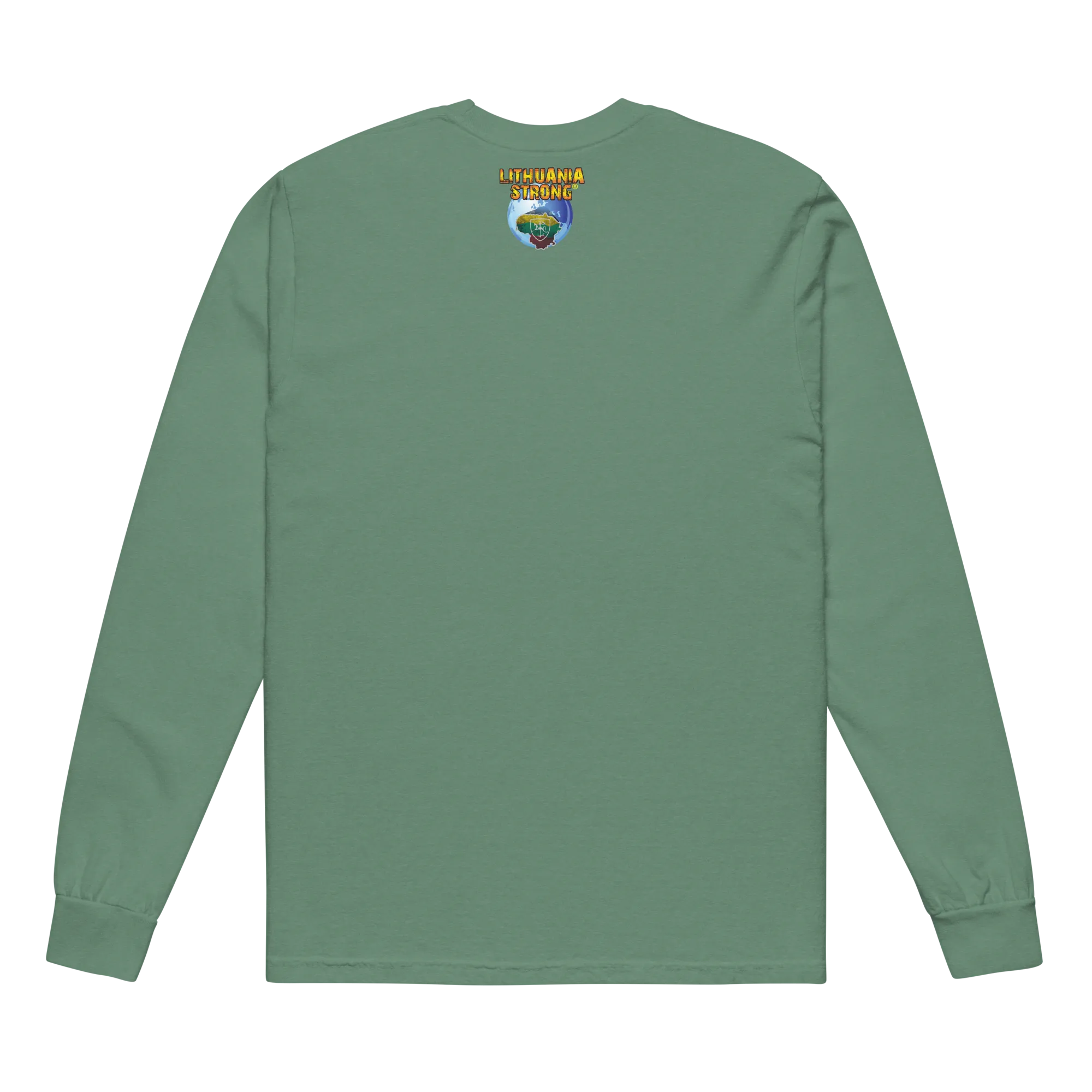 Lietuva Basketball - Men/Women Unisex Soft-Washed Comfort Cotton Long Sleeve T-Shirt