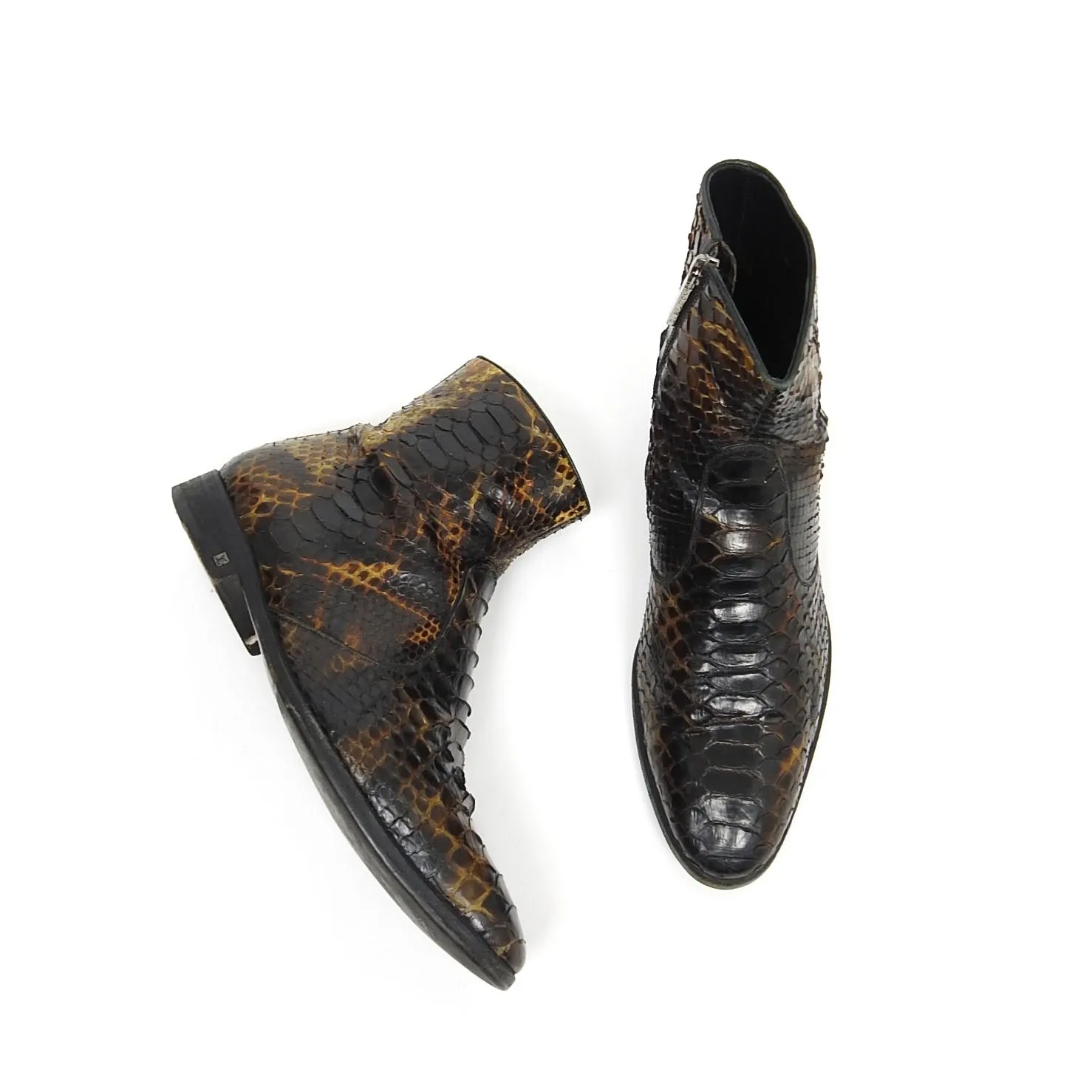 Louis Vuitton Exotic Zip Boots Size US 8.5