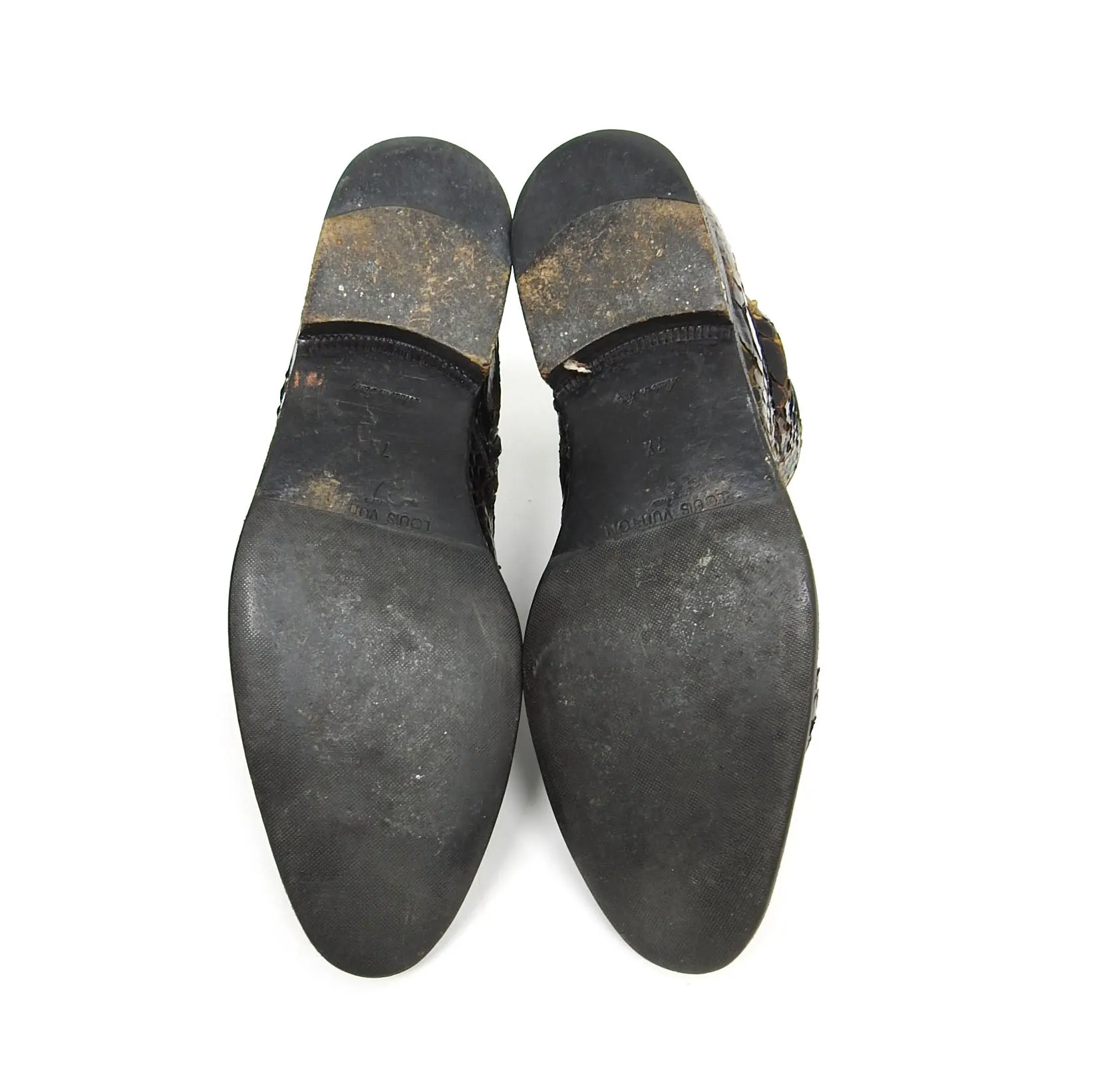 Louis Vuitton Exotic Zip Boots Size US 8.5