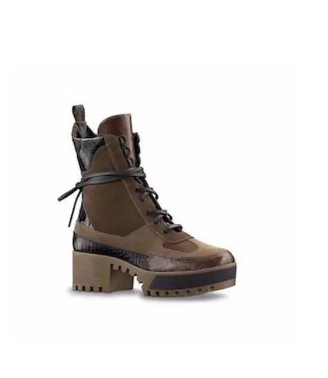 Martin Boots Women 100% real Leather Shoes designer autumn Winter vintage Boots fashion high-heel Ankle Boots botas mujer
