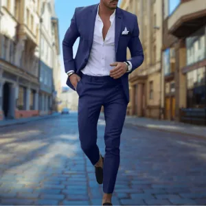 Mason | Slim fit men's summer suit - wedding suit