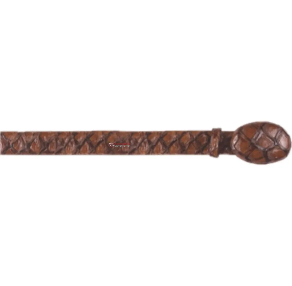 Men’s Los Altos Pirarucu Fish Cowboy Belt Nonadjustable