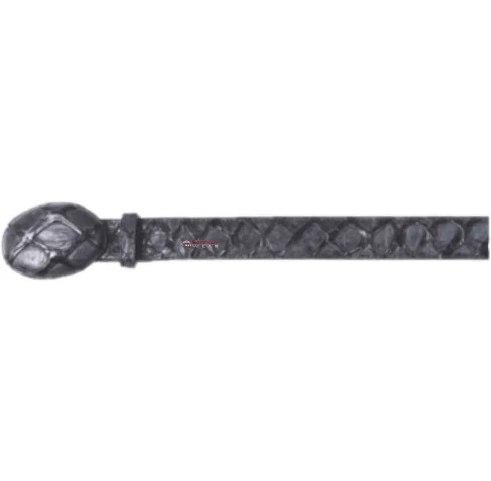 Men’s Los Altos Pirarucu Fish Cowboy Belt Nonadjustable